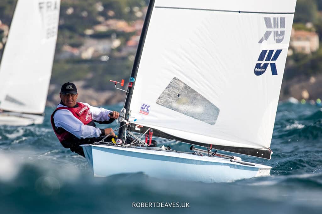 20221001 2022 OK Dinghy Europeans Bandol Pic Robert Deaves RS1A0094