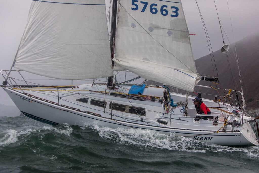 Brendan Huffman from UK Sailmakers’ Los Angeles loft recently completed his second Singlehanded Transpacific Race (SHTP), a 2,120-mile course from San Francisco, CA, to Kauai, HI. As he had in 2021, he sailed the race aboard his Santa Cruz 33 SIREN.