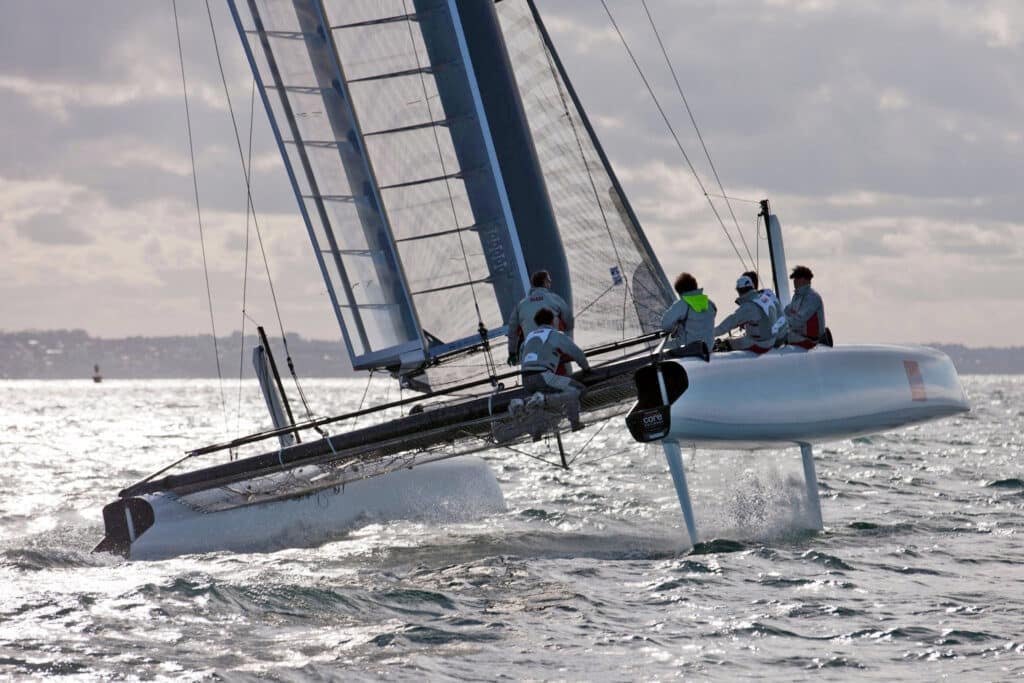 China Team AC 45 UK Sailmakers