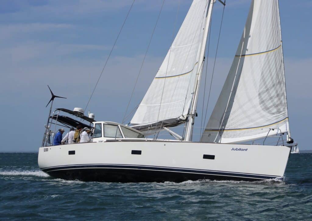 JUBILANT at the 2023 Cockburn Sound Regatta. Photo Credit: Shooting the Breeze Photography