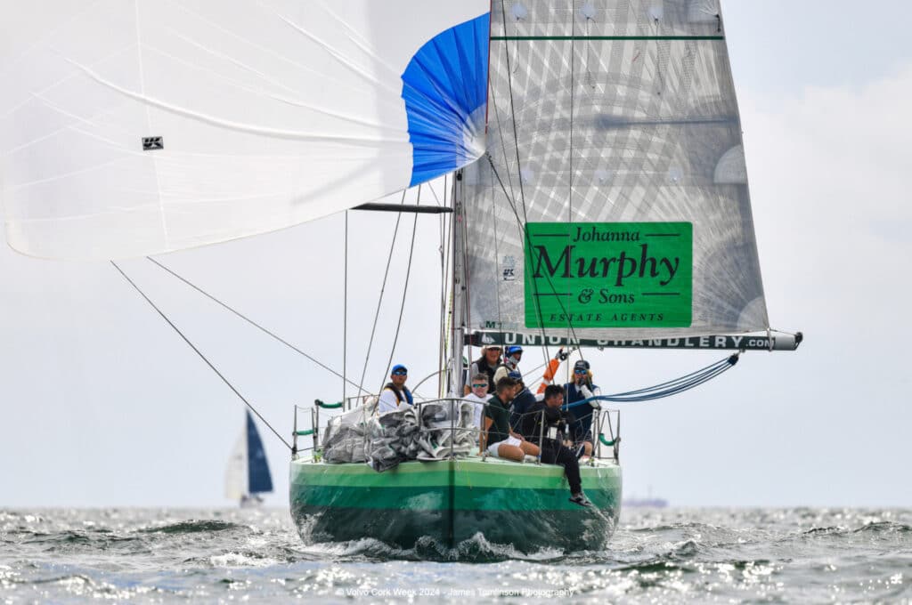 Holland 39, IMP, at the 2024 Volvo Cork Week. Photo © James Tomlinson.