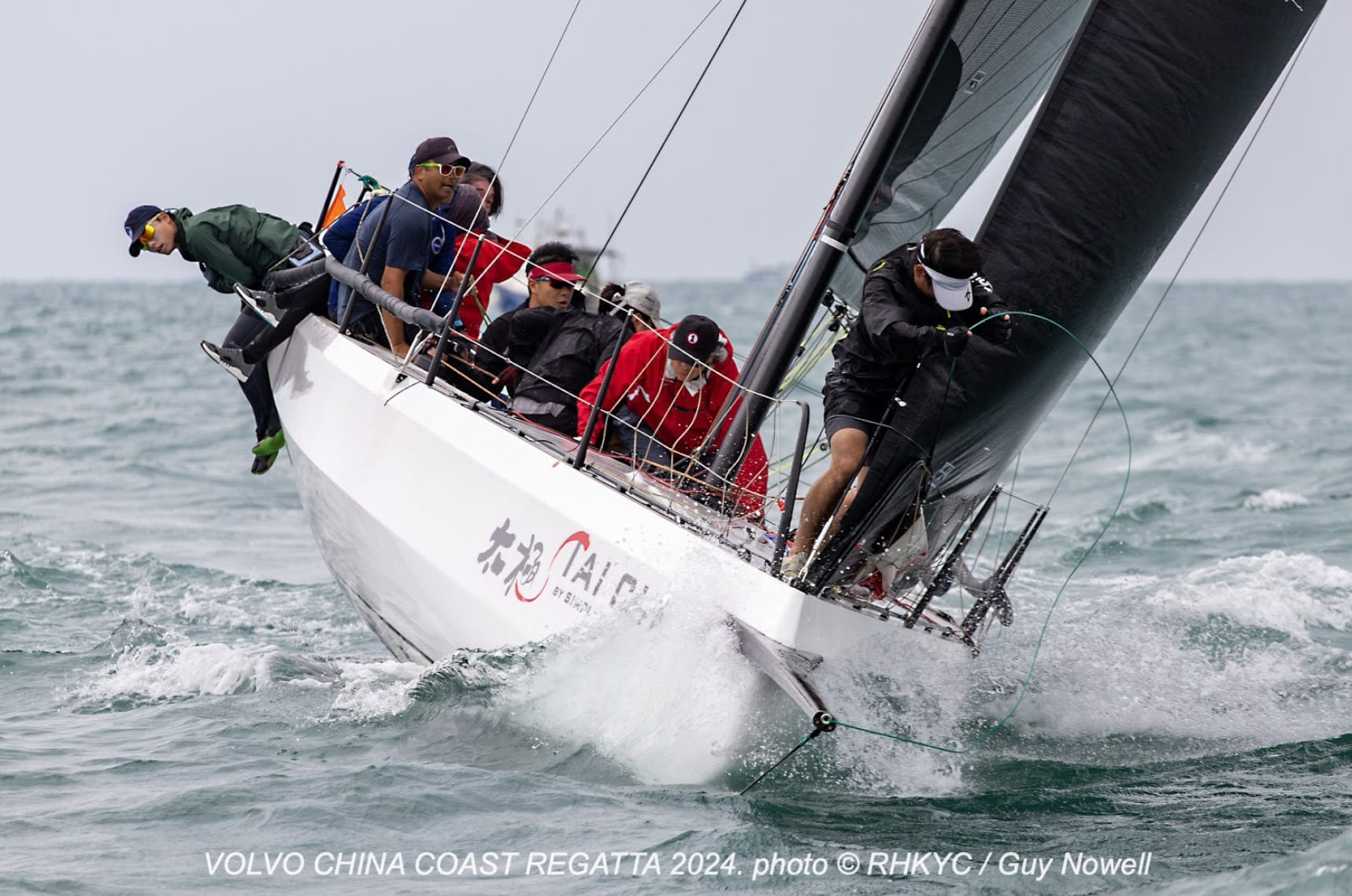 Cape 31, TAI CHI, at the 2024 Volvo China Coast Regatta. Photo Ⓒ RHKYC / Guy Nowell.