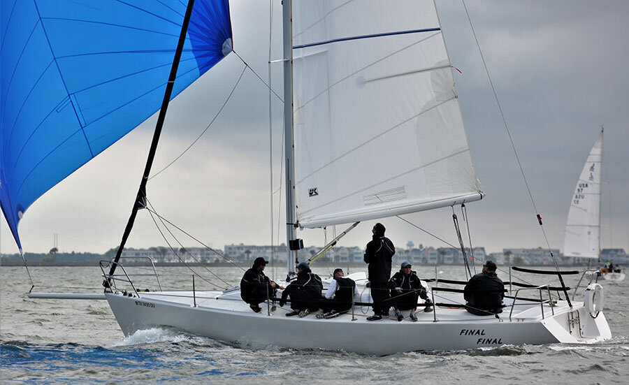 Ken Horne’s J/105 FINAL FINAL scored nine firsts at Charleston Race Week in 2021.