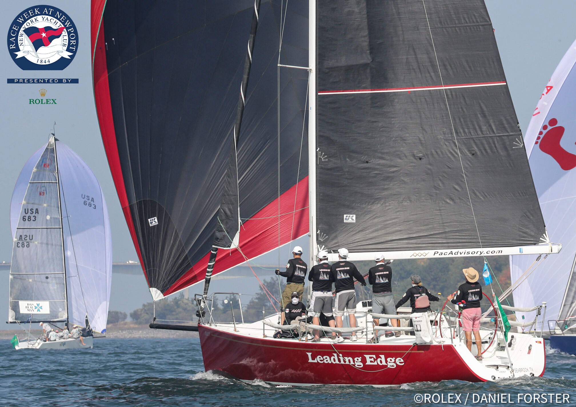 New York Yacht Club Annual Regatta: Tom Sutton’s J/109 LEADING EDGE took first place in ORC 3 and was second the week before in ORC 2 at the NYYC Race Week. She too sails with Titanium sails.