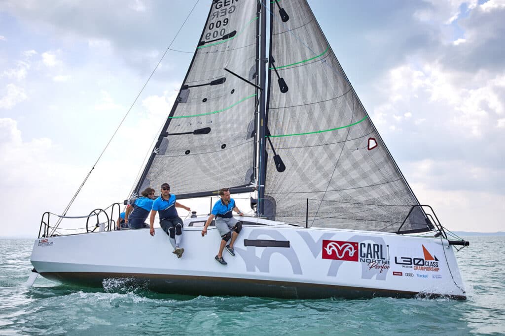 L30 One-Design X-Drive carbon sails.