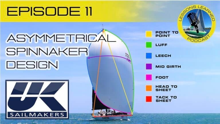 LESSONS LEARNED ON ASYMMETRICAL SPINNAKER DESIGN