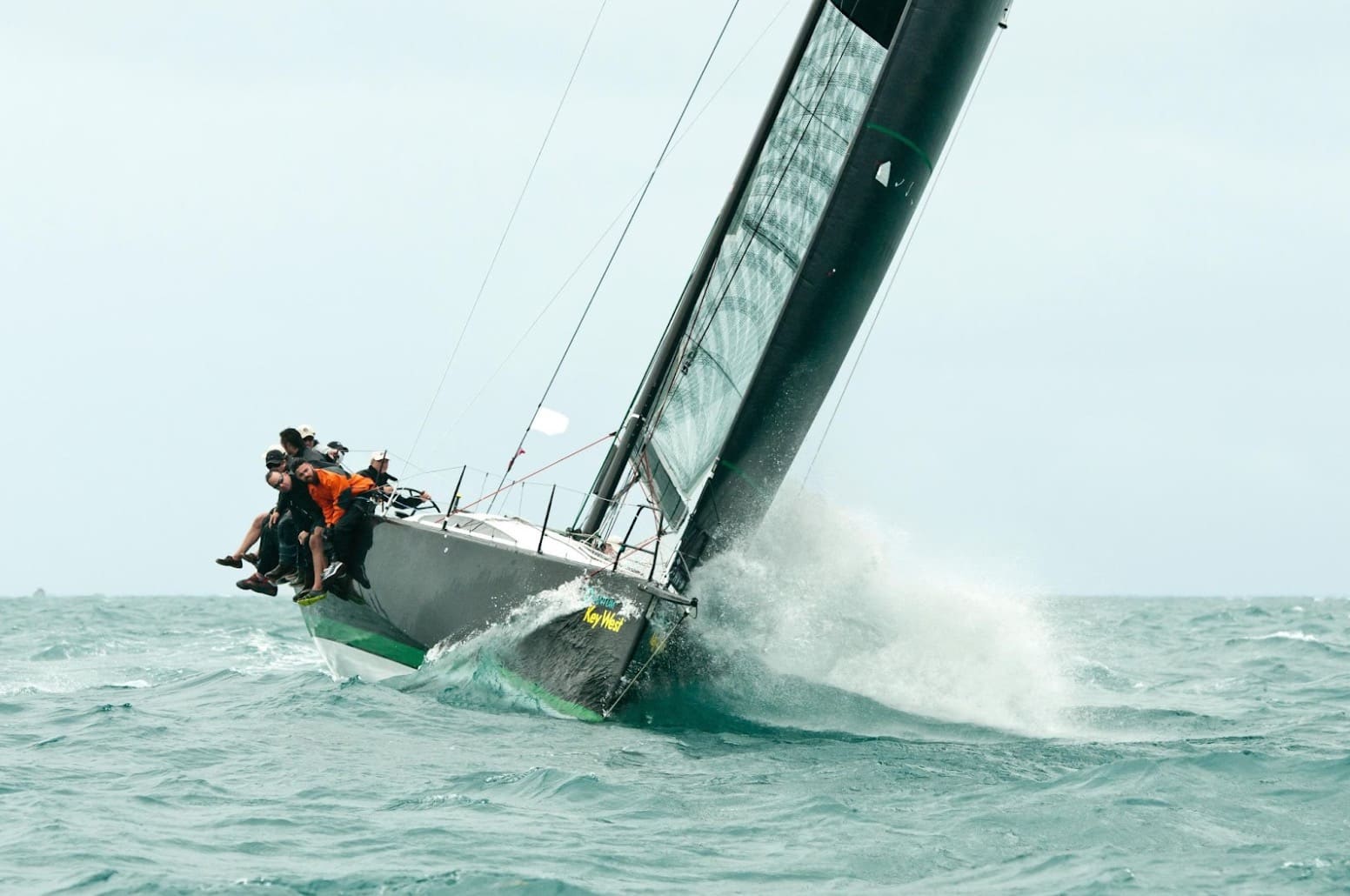 CHRISTOPHER DRAGON sails upwind with a UK Sailmakers Titanium headsail and an X-Drive main.