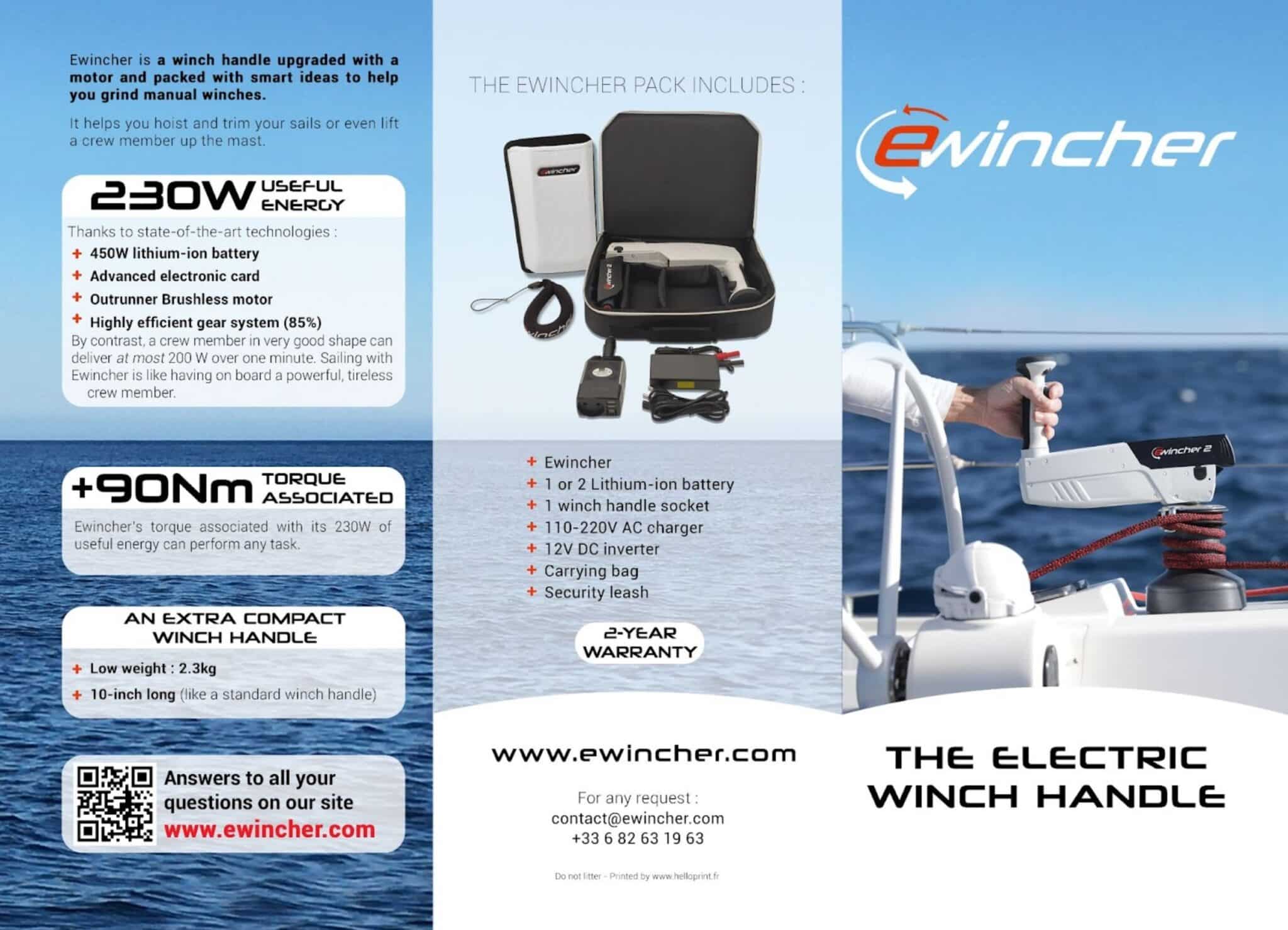 The Ewincher 2, the electric winch handle