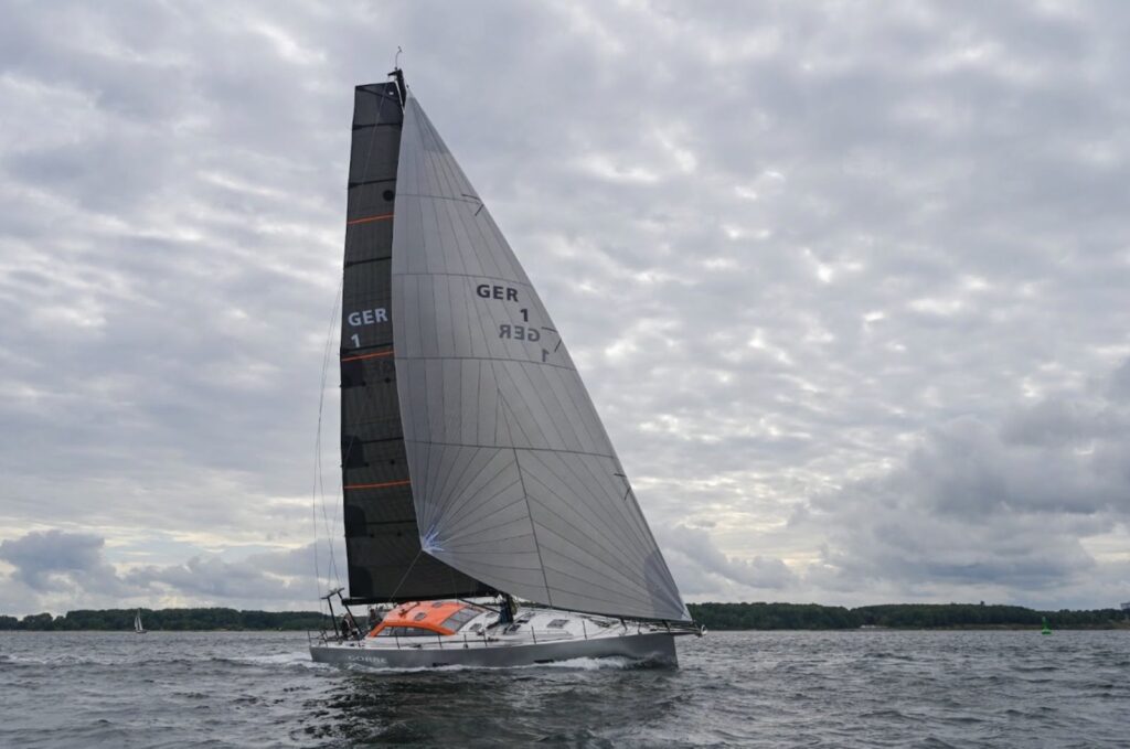 Berckemeyer BM49 with a UK Sailmakers Code Zero and an X-Drive Carbon mainsail. Photo credit: Irk Boockhoff.