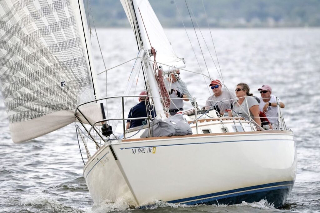 Bill Mulholland was Keyworth Yacht Club’s Division 2 Class champion, sailing CELTIC STAR, a Sabre 34.