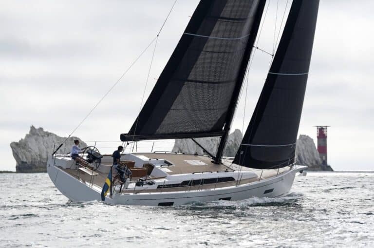 Arcona 50 with X-Drive Carbon sails by UK Sailmakers Sweden.