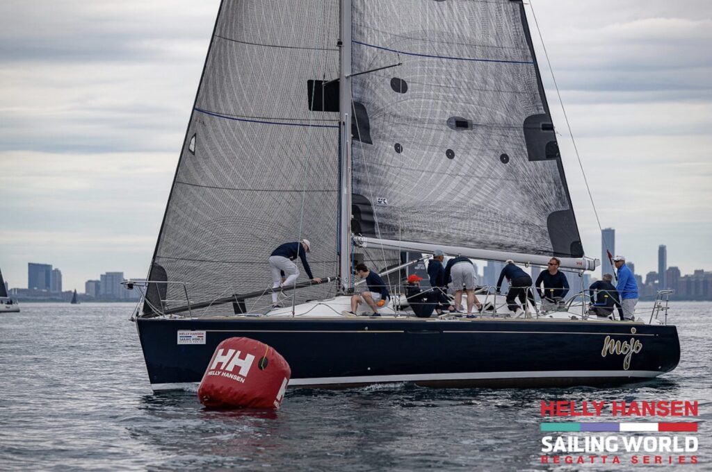 Beneteau 40.7, MOJO at the 2024 Helly Hansen Sailing World Regatta Series. Photo by Sailing World / Helly Hansen.