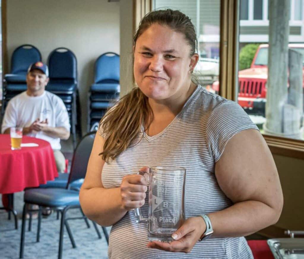 Vicki Clayton won third at the first-ever Women’s MC National Championship Regatta. Here she is pictured at last year’s MC National Championship Regatta.