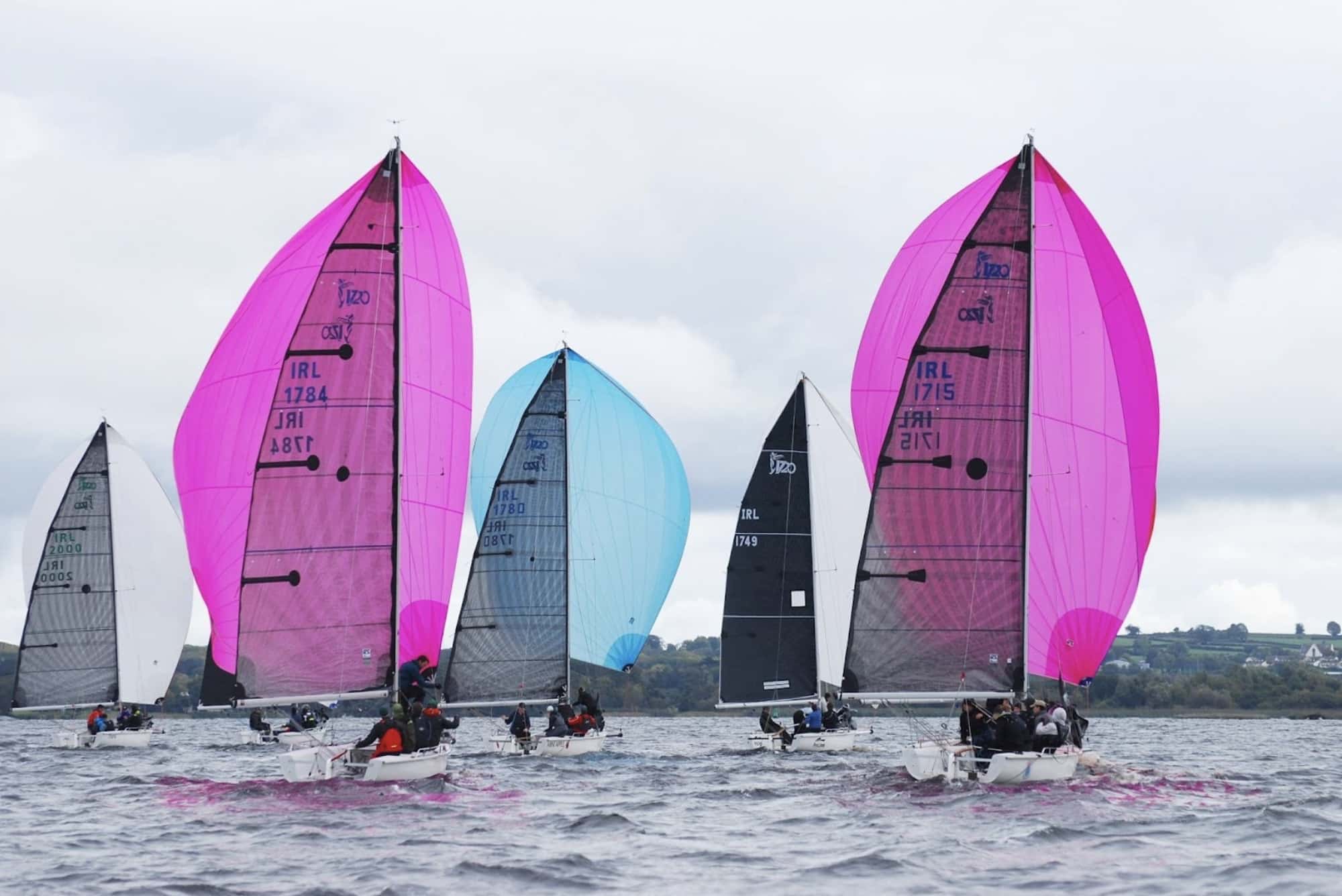 ROPE DOCK ATARA leads the fleet at the 1720 Sportsboat Southern Championships this September. Photo Ⓒ Shona Gibson / sg.media.