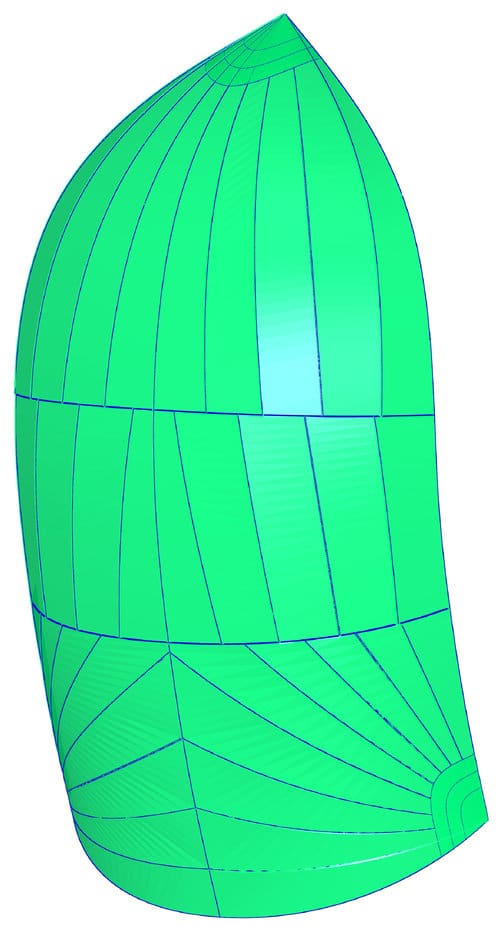 UKSailmakersJ 22Spinnakerpanellayout